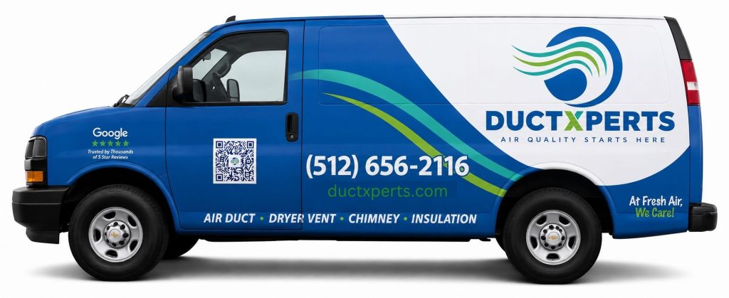 Air duct cleaning company Austin Van