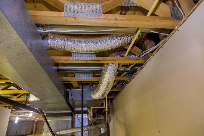 New ductwork installed during a duct replacement in Austin, TX
