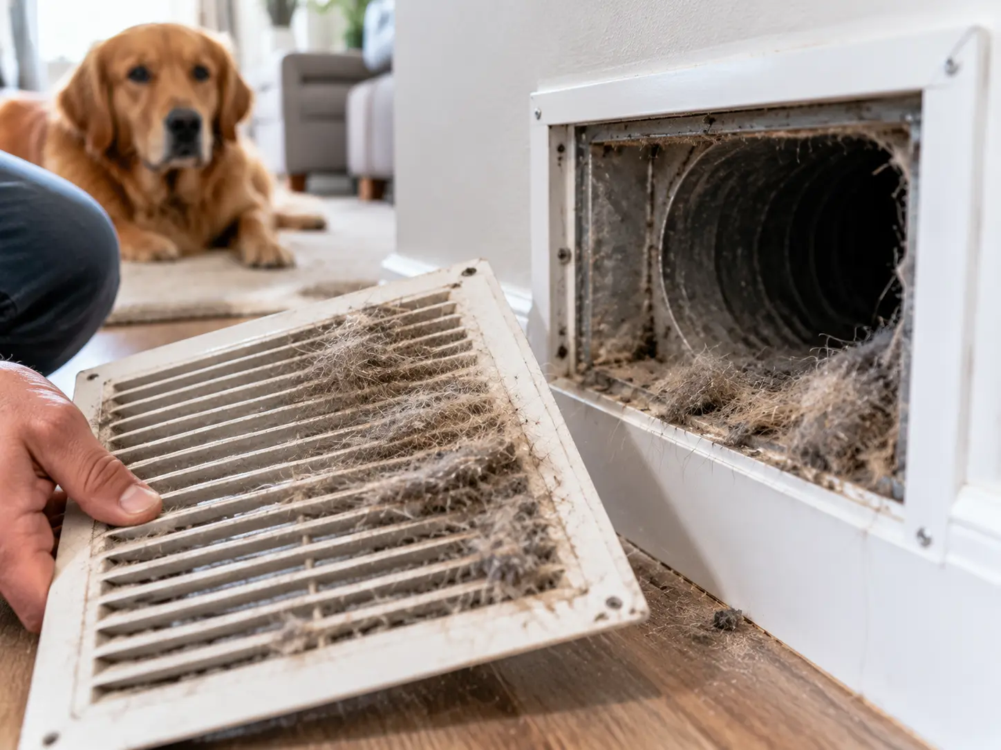 Why Pet Owners Need More Frequent Duct Cleaning